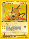 Raichu #29/62 - Fossil - PSA 8