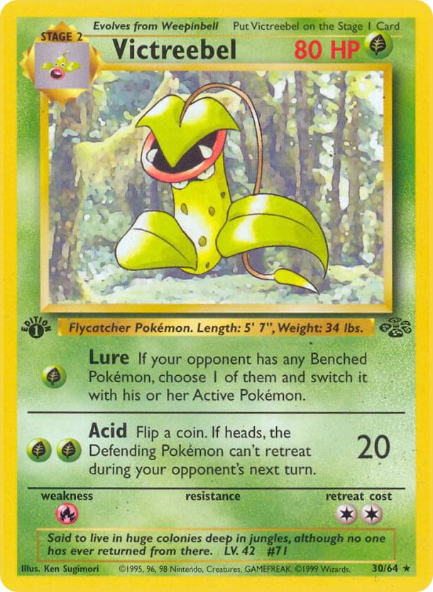 Victreebel #30/64 - Jungle - Near Mint