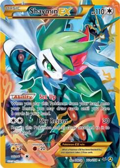 Shaymin EX - 77a/108 #077a/108 - Alternate Art Promos - Near Mint