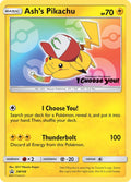 Ash's Pikachu #SM108 - SM Promos - Near Mint