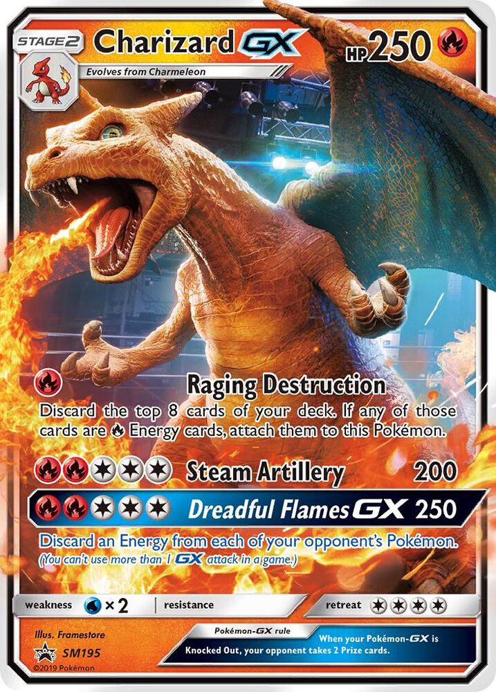Charizard GX #SM195 - SM Promos - Near Mint