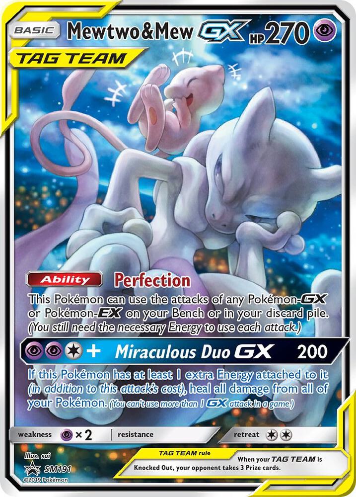 Mewtwo & Mew GX #SM191 - SM Promos - PSA 10