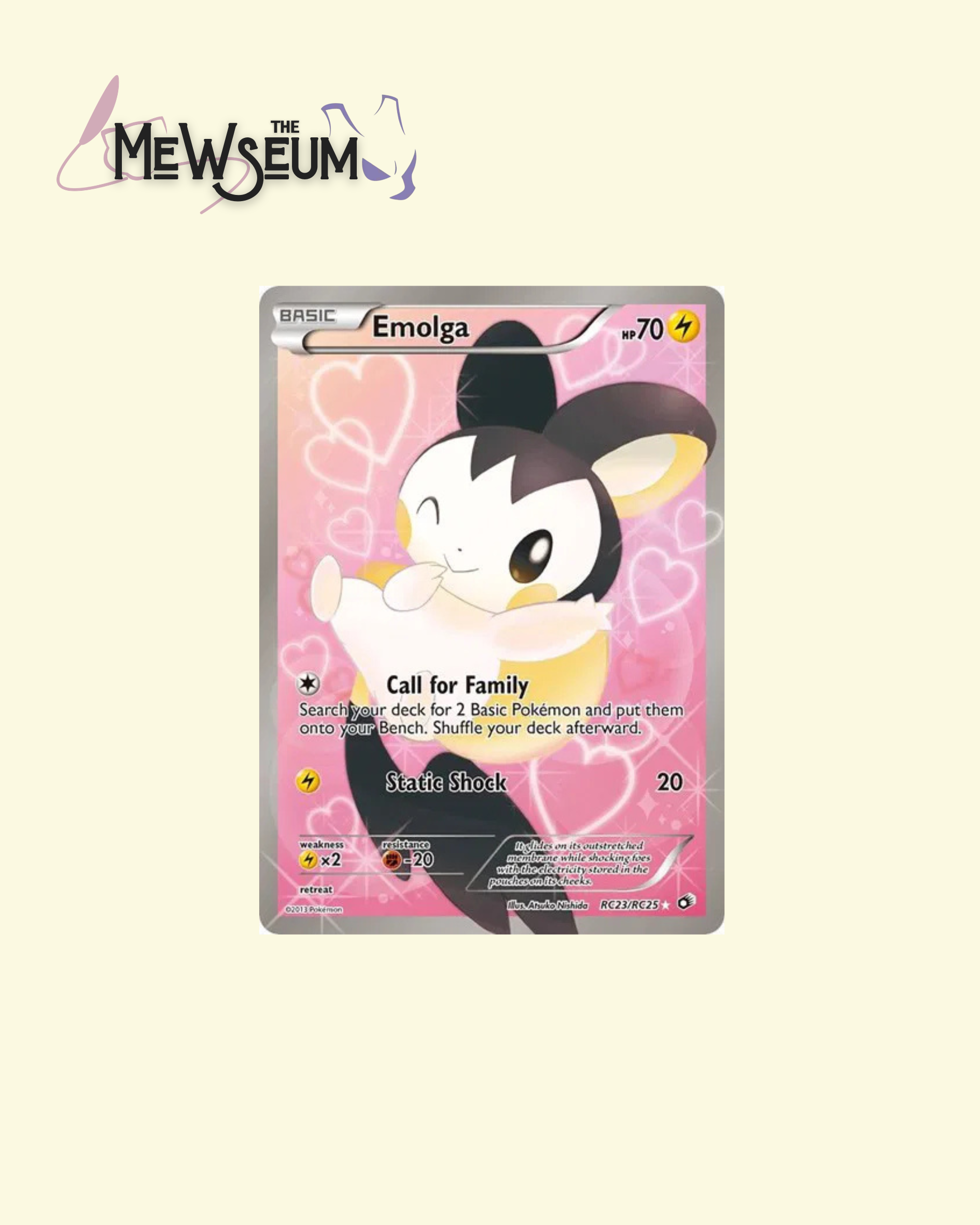 (MP) Emolga (Full Art) - Legendary Treasures: Radiant Collection (LTR)