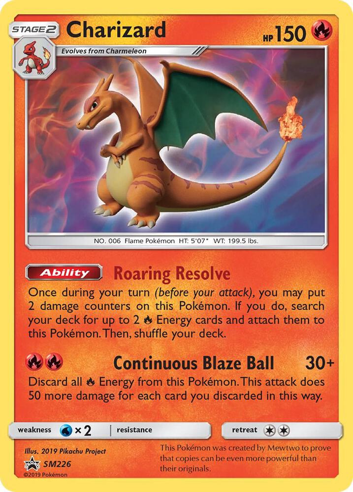 Charizard #SM226 - SM Promos - Moderately Played