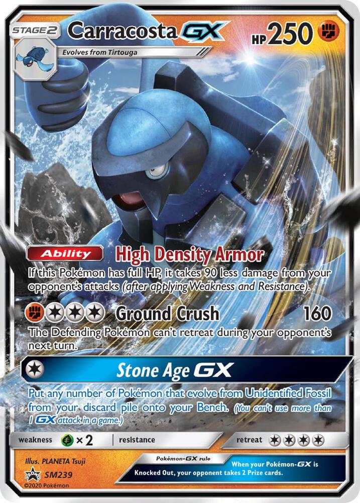 Carracosta GX #SM239 - SM Promos - Near Mint