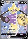 Aegislash V (Full Art) #177/185 - SWSH04: Vivid Voltage - Near Mint