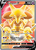 Alakazam V (Full Art) #172/185 - SWSH04: Vivid Voltage - Near Mint