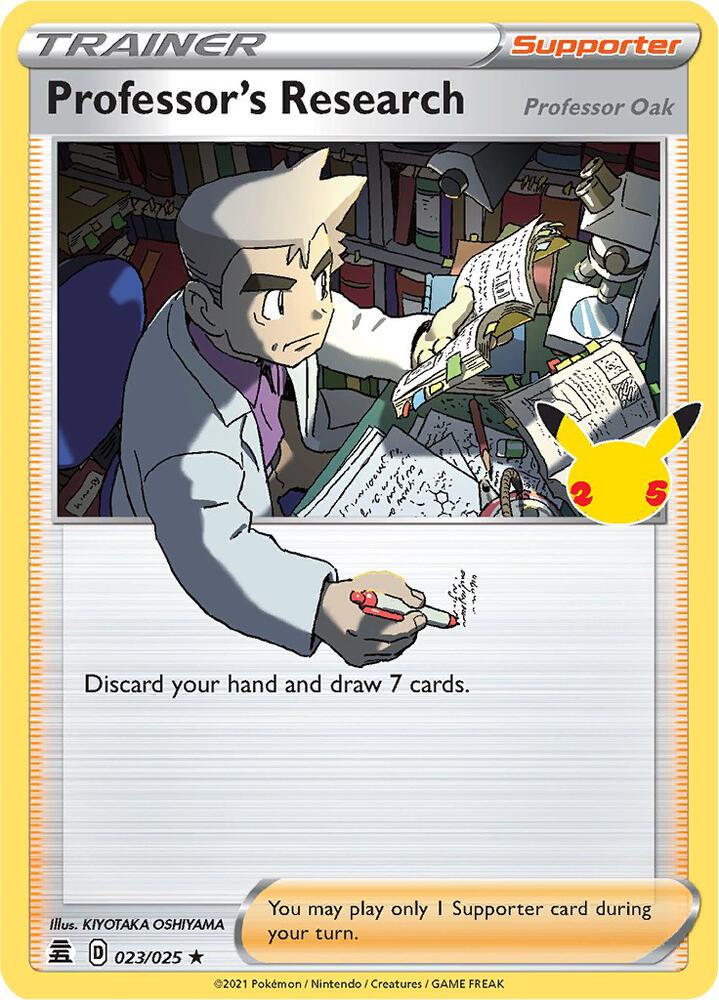 Professor's Research #023/025 - Celebrations - Near Mint