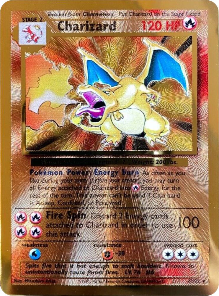 Charizard (Celebrations Card) #004/102 - Miscellaneous Cards & Products - Near Mint