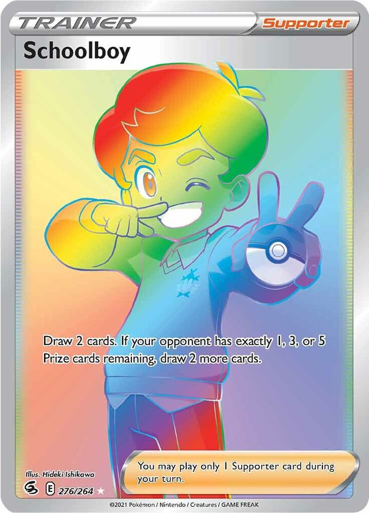 Schoolboy (Secret) #276/264 - SWSH08: Fusion Strike - Near Mint