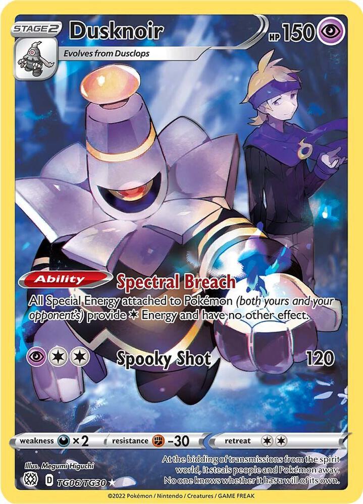 Dusknoir #TG06/TG30 - SWSH09: Brilliant Stars Trainer Gallery - Near Mint