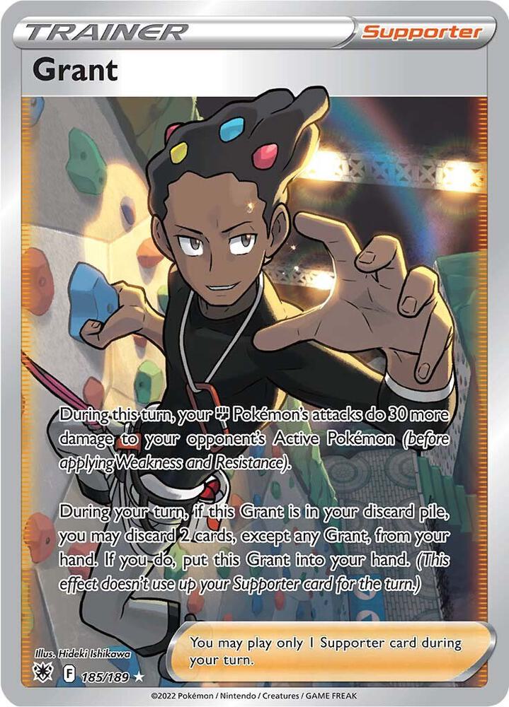 Grant (Full Art) #185/189 - SWSH10: Astral Radiance - Near Mint