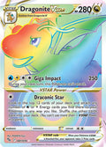 Dragonite VSTAR (Secret) #081/078 - Pokemon GO - Near Mint