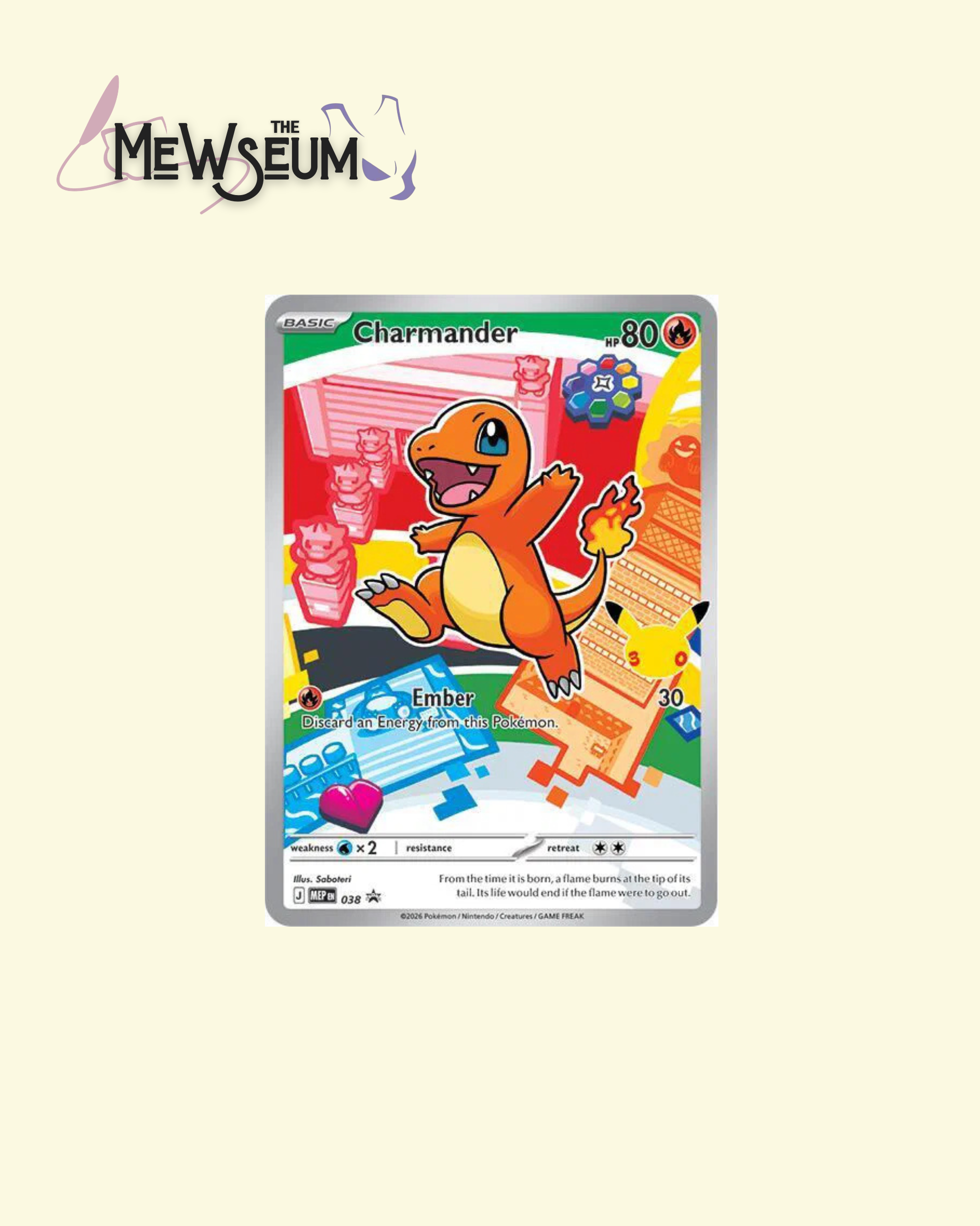 Charmander - 038 - ME: Mega Evolution Promo (MEP)