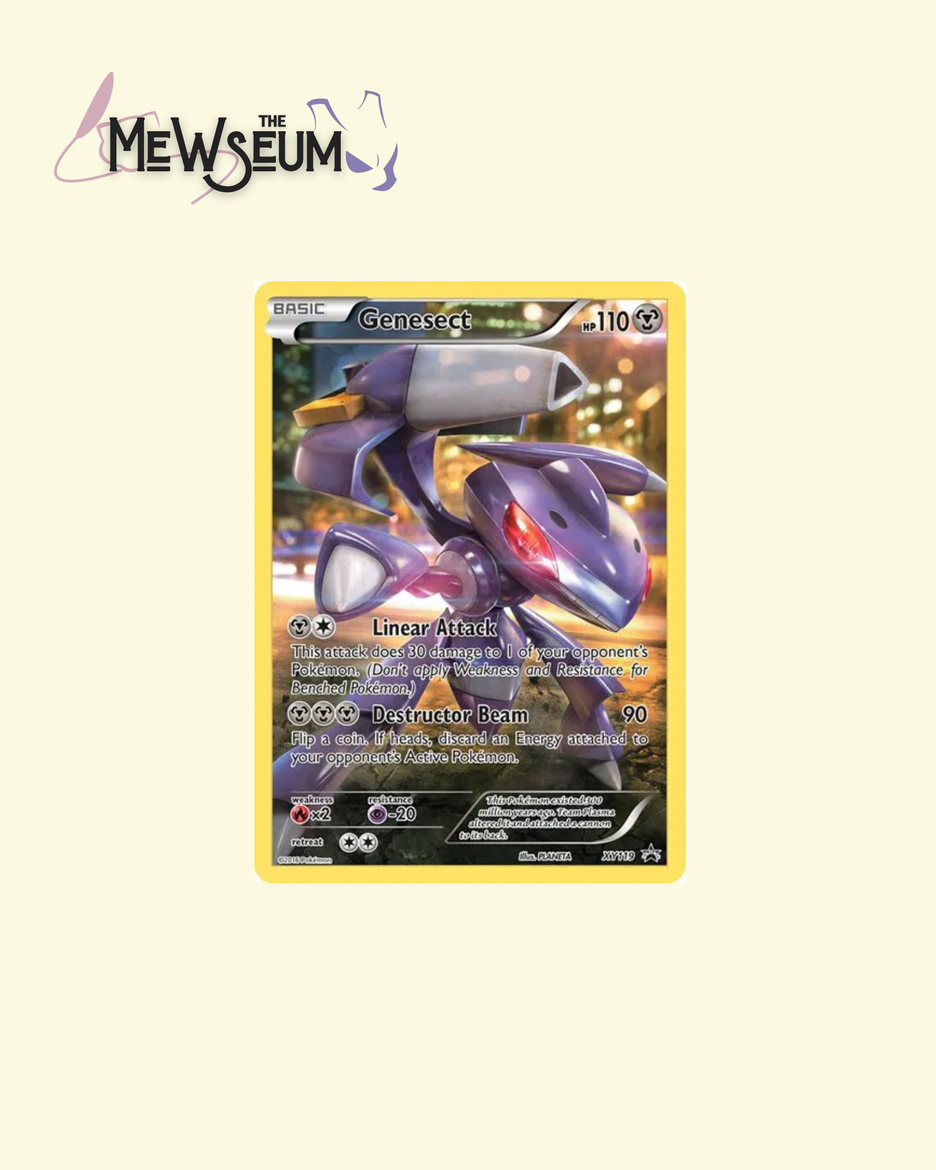 Genesect - XY Promos (PR)