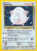 Chansey #003/130 - Base Set 2 - Moderately Played