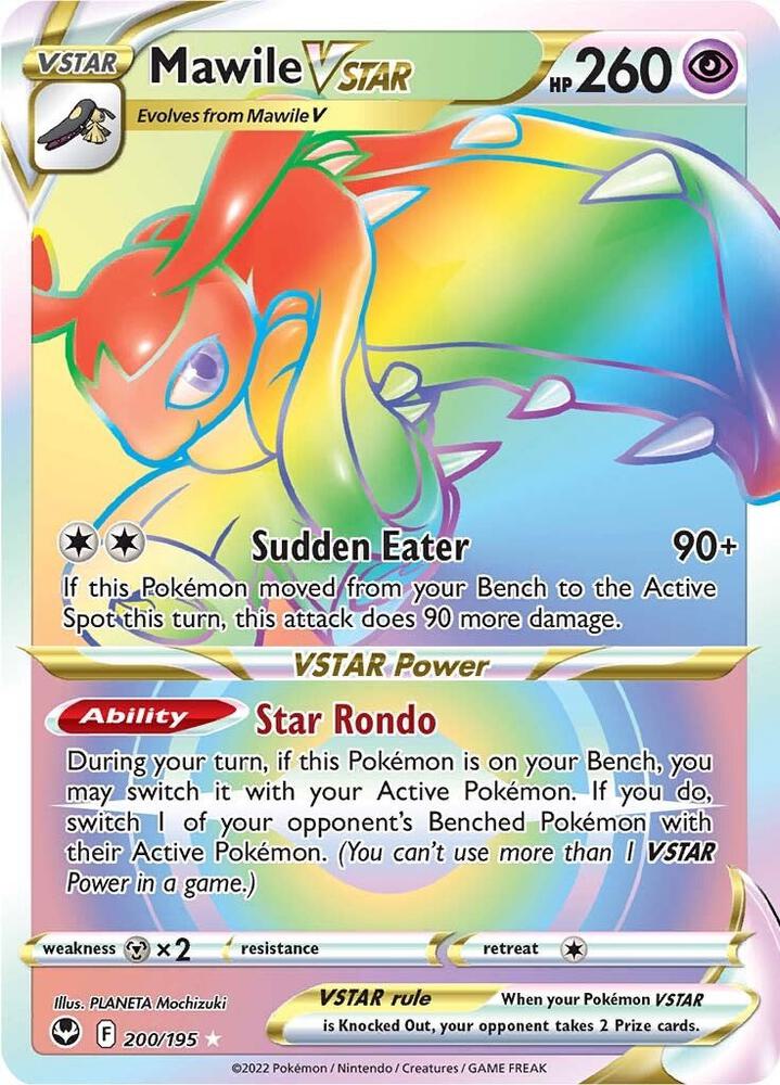Mawile VSTAR (Secret) #200/195 - SWSH12: Silver Tempest - Near Mint