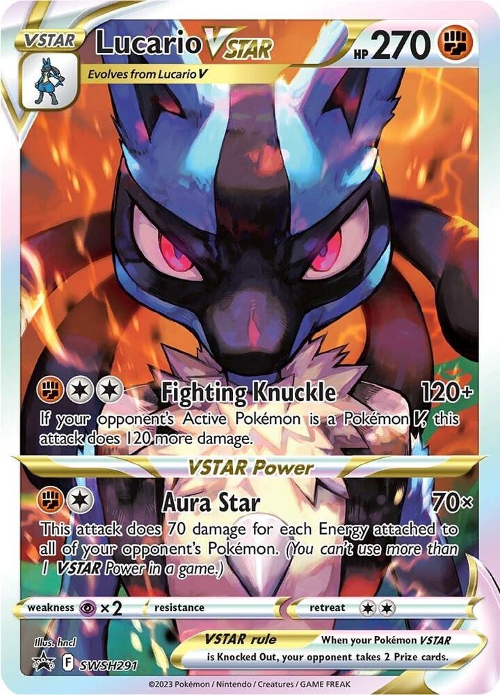 Lucario VSTAR #SWSH291 - SWSH: Sword & Shield Promo Cards - Near Mint