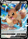 Eevee V #108/159 - Crown Zenith - Near Mint