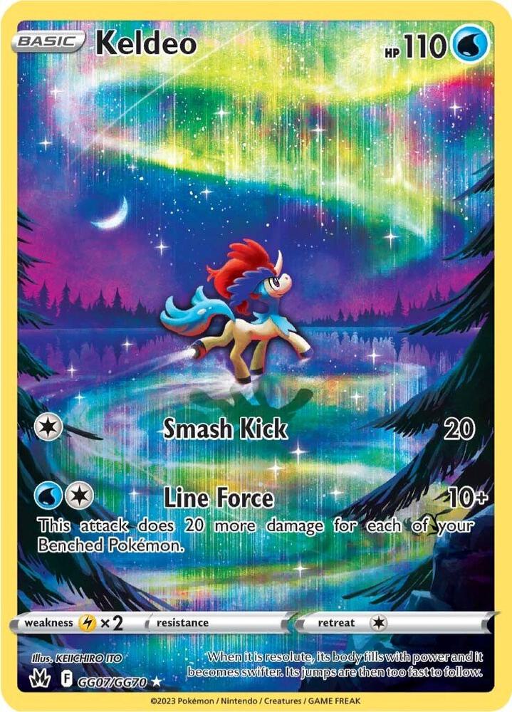 Keldeo #GG07/GG70 - Crown Zenith: Galarian Gallery - Near Mint