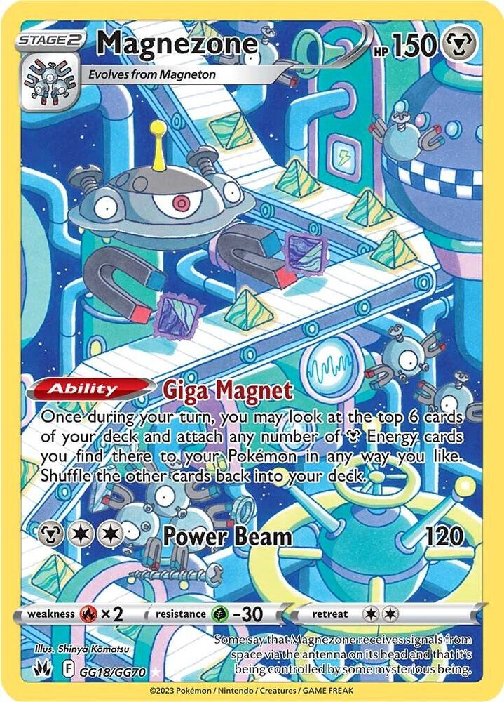 Magnezone #GG18/GG70 - Crown Zenith: Galarian Gallery - Near Mint