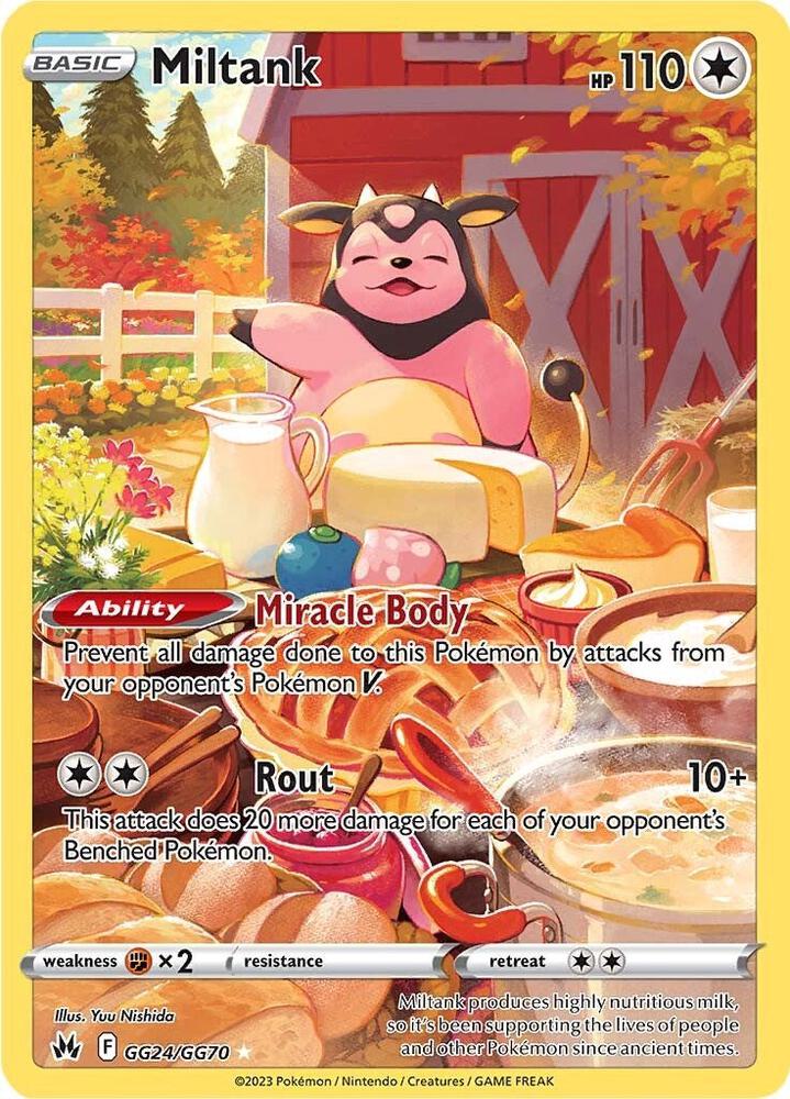 Miltank #GG24/GG70 - Crown Zenith: Galarian Gallery - Near Mint