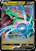 Rayquaza V #100/159 - Crown Zenith - Near Mint
