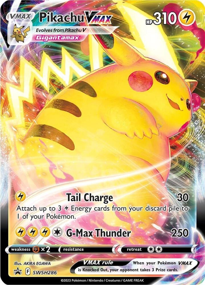 Pikachu VMAX #SWSH286 - SWSH: Sword & Shield Promo Cards - Near Mint
