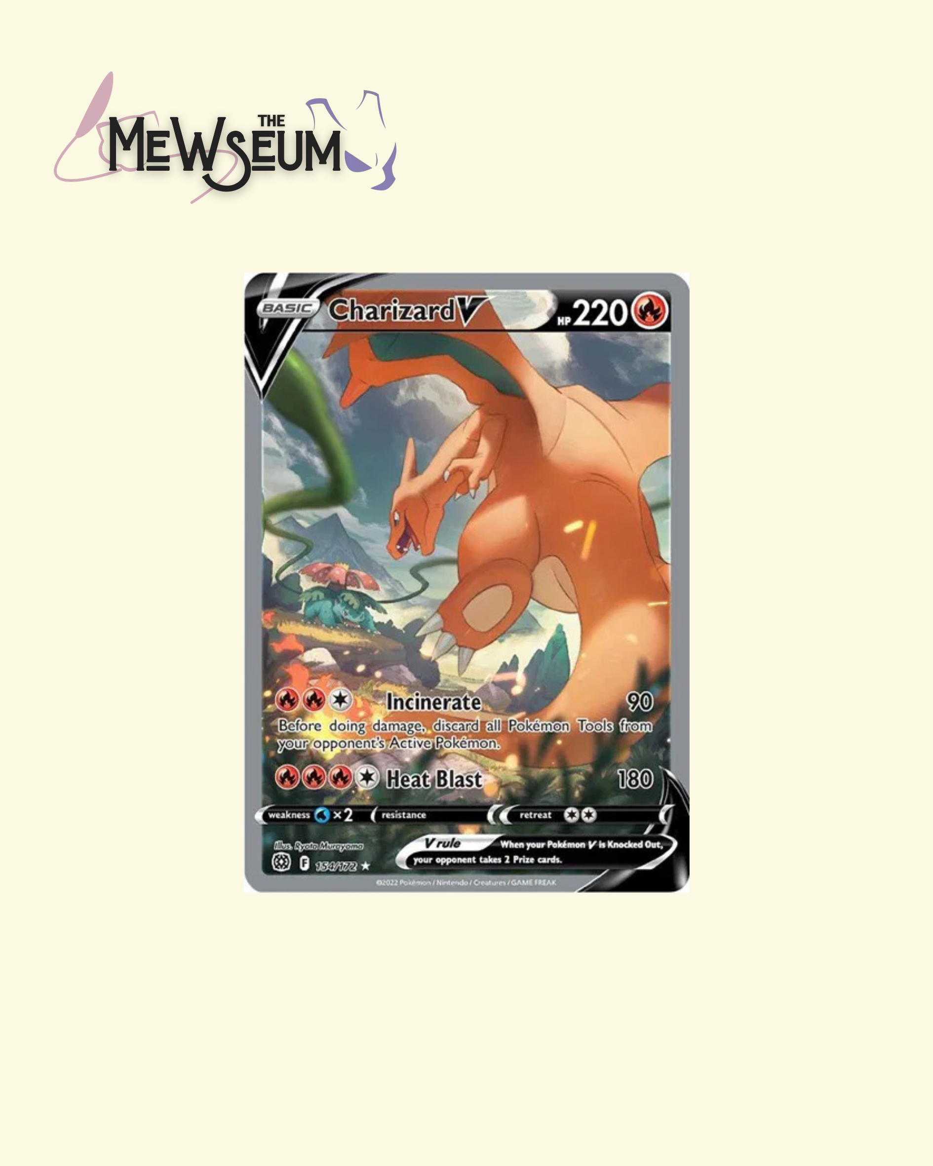 Charizard V (Alternate Full Art) - SWSH09: Brilliant Stars (SWSH09)