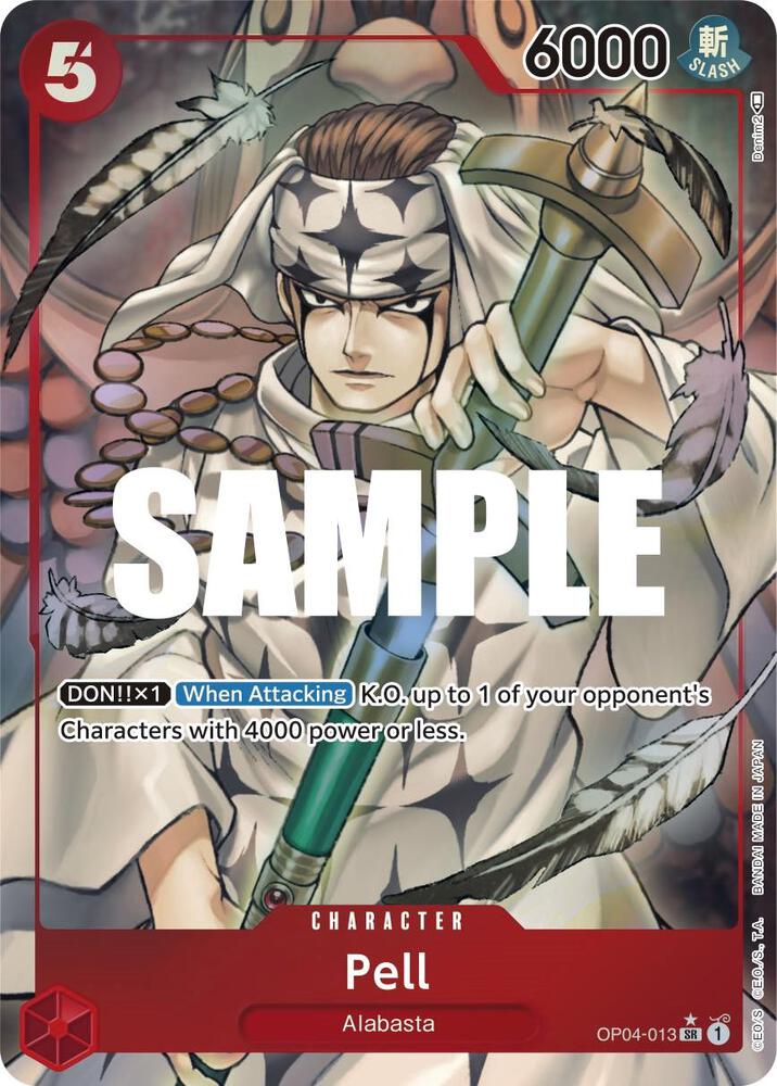 Pell (Alternate Art) #OP04-013 - Kingdoms of Intrigue - Near Mint