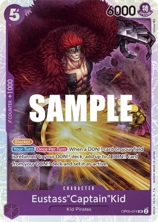 Eustass"Captain"Kid #OP05-074 - Awakening of the New Era - Near Mint