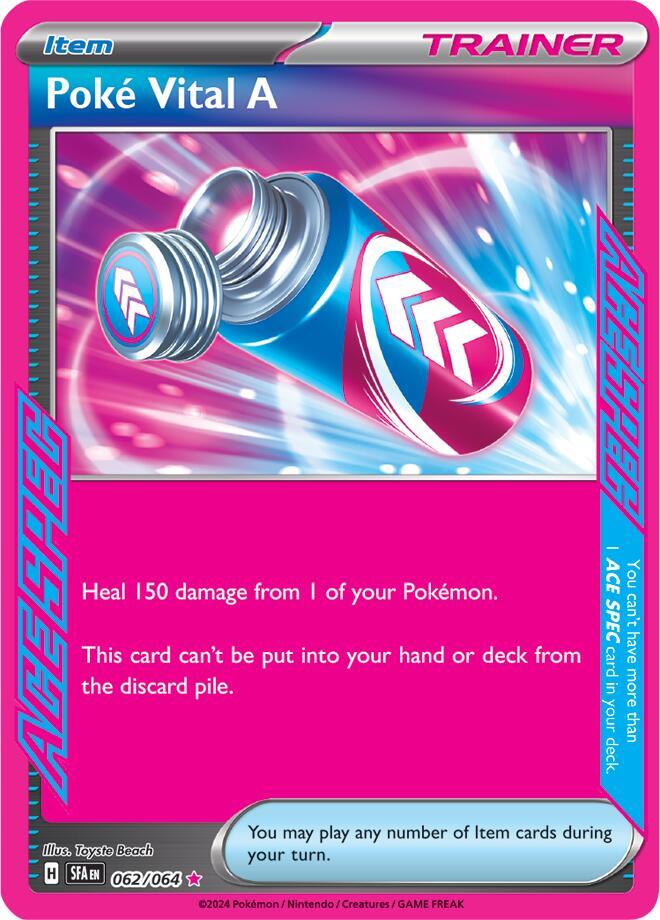 Poke Vital A #062/064 - SV: Shrouded Fable - Near Mint