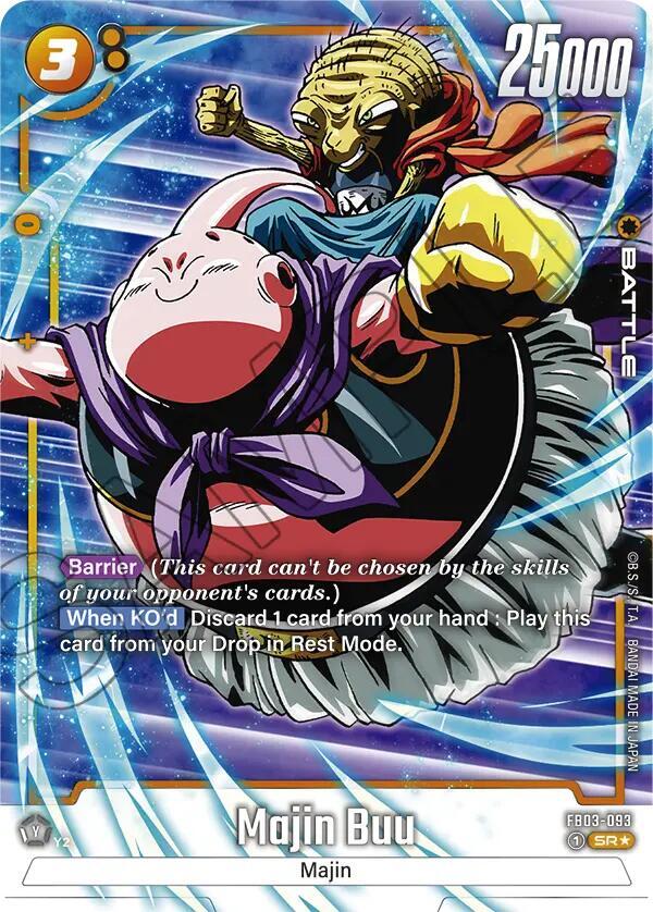Majin Buu (Alternate Art) #FB03-093 - Raging Roar - Near Mint
