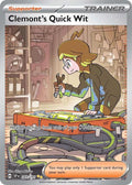 Clemont's Quick Wit #243/191 - SV08: Surging Sparks - Near Mint
