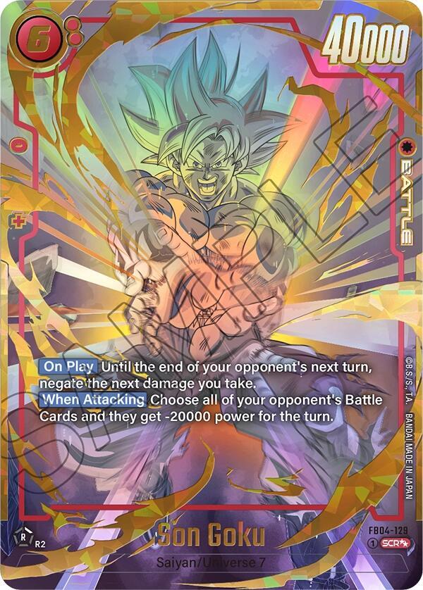Son Goku (Super Alternate Art) #FB04-129 - Ultra Limit - BGS 10