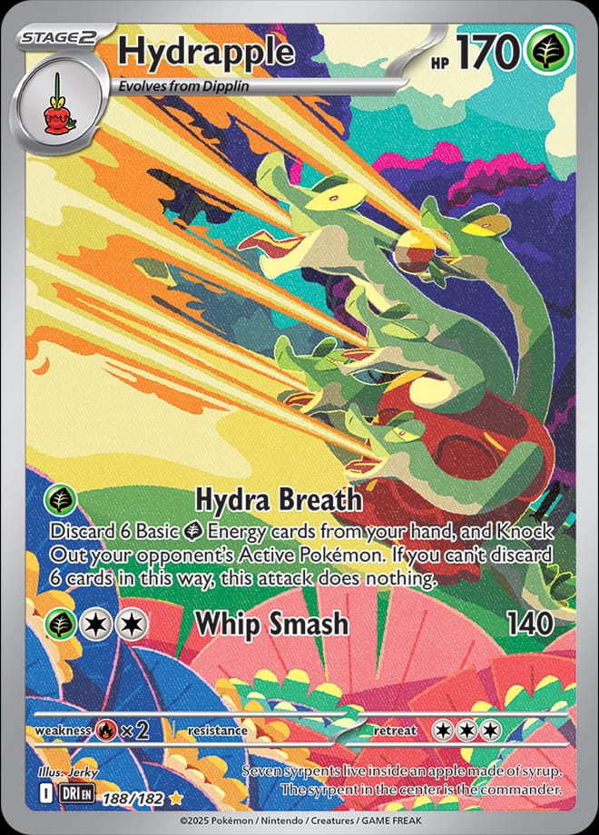 Hydrapple #188/182 - SV10: Destined Rivals - Near Mint