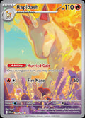 Rapidash #189/182 - SV10: Destined Rivals - Near Mint