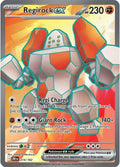 Regirock ex #214/182 - SV10: Destined Rivals - Near Mint