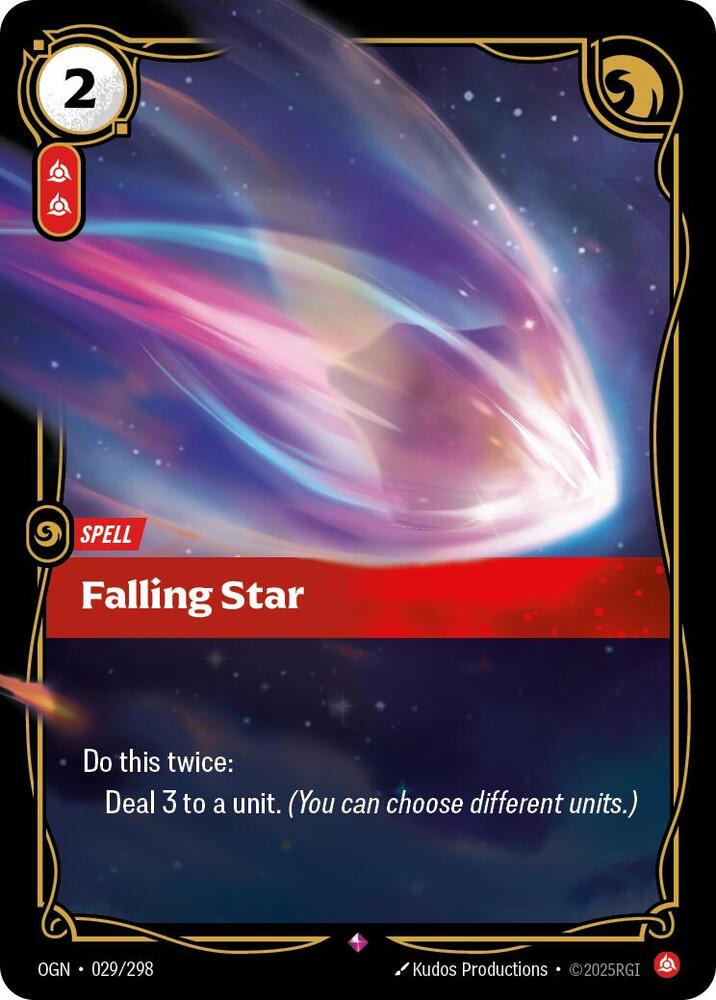 Falling Star #029/298 - Origins - Near Mint