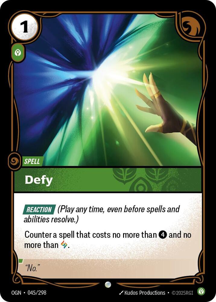 Defy #045/298 - Origins - Near Mint