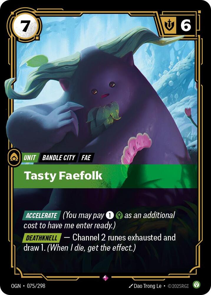 Tasty Faefolk #075/298 - Origins - Near Mint