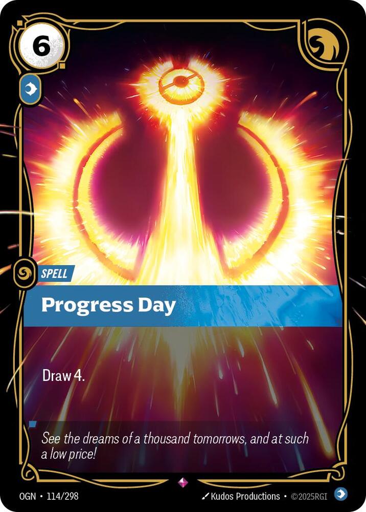 Progress Day #114/298 - Origins - Near Mint