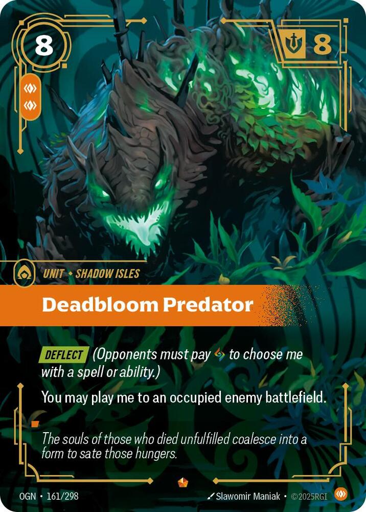 Deadbloom Predator #161/298 - Origins - Near Mint