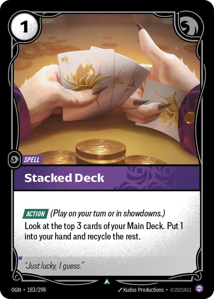 Stacked Deck #183/298 - Origins - Near Mint