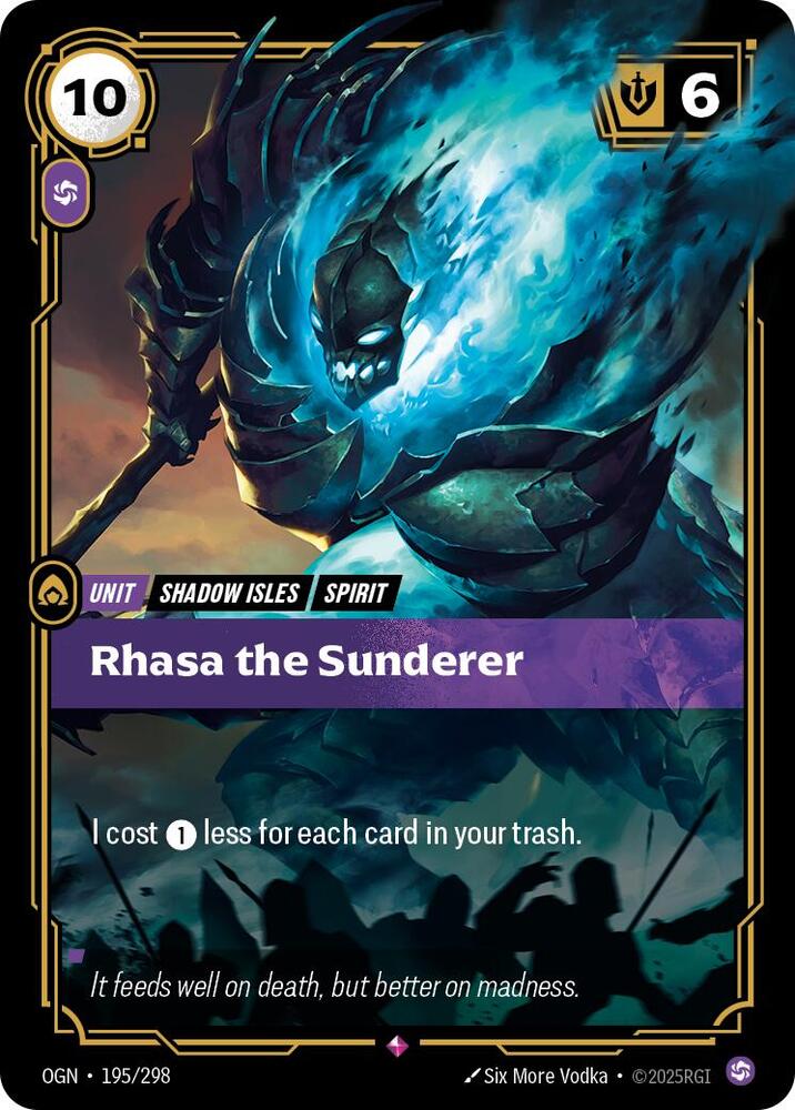 Rhasa the Sunderer #195/298 - Origins - Near Mint