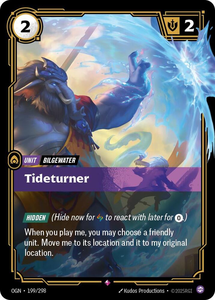Tideturner #199/298 - Origins - Near Mint