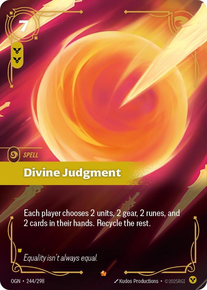 Divine Judgment #244/298 - Origins - Near Mint