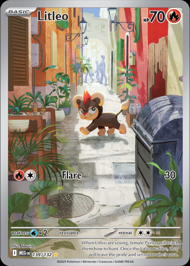 Litleo #139/132 - ME01: Mega Evolution - Near Mint