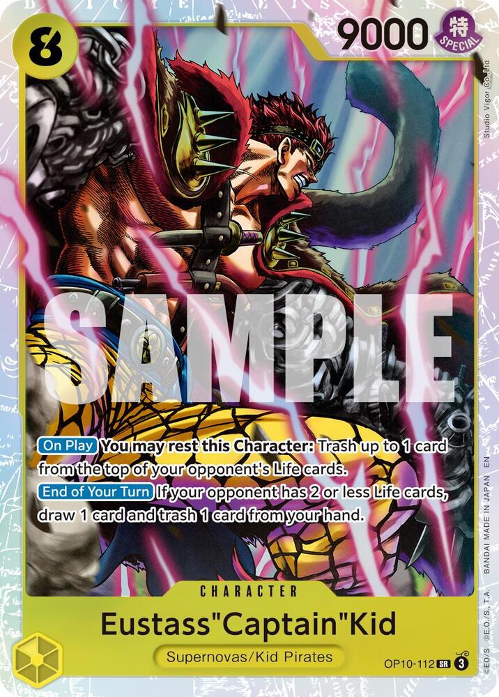 Eustass"Captain"Kid (Reprint) #OP10-112 - Premium Booster -The Best- Vol. 2 - Near Mint