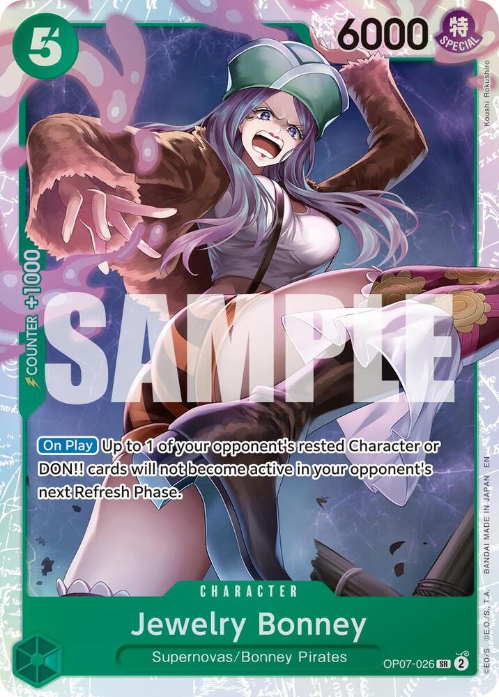 Jewelry Bonney (Reprint) #OP07-026 - Premium Booster -The Best- Vol. 2 - Near Mint